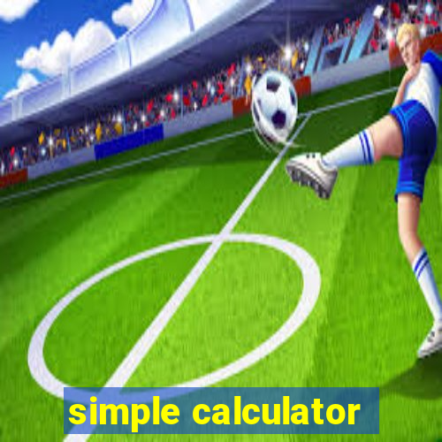 simple calculator