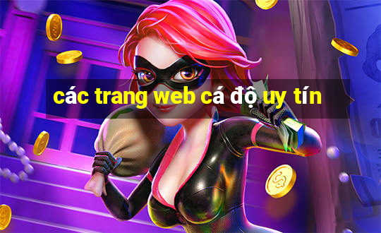 các trang web cá độ uy tín