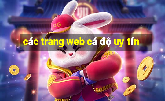 các trang web cá độ uy tín