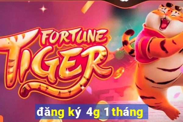 đăng ký 4g 1 tháng