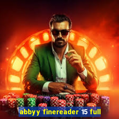 abbyy finereader 15 full