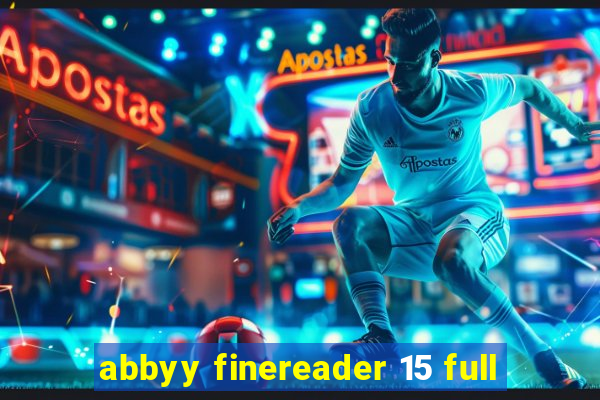 abbyy finereader 15 full