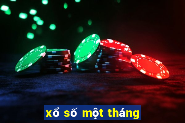 xổ số một tháng