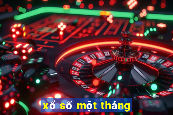 xổ số một tháng