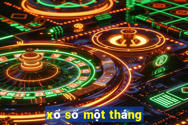 xổ số một tháng