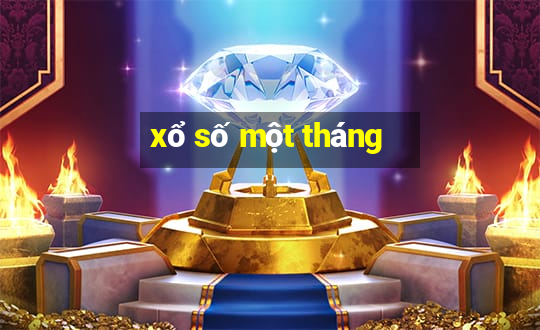 xổ số một tháng