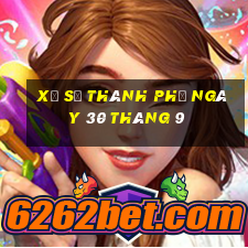 xổ số thành phố ngày 30 tháng 9