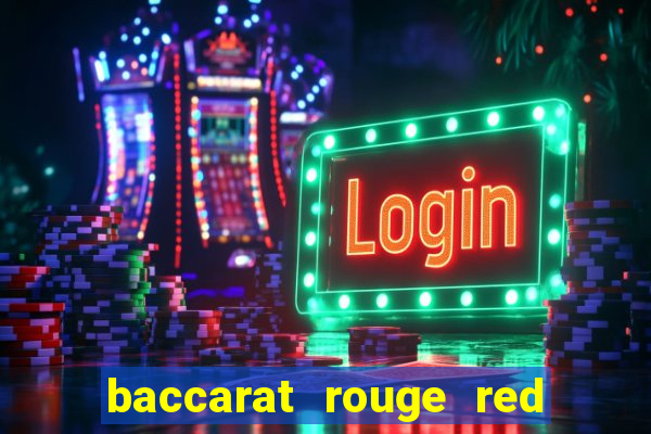 baccarat rouge red vs white