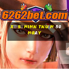 xổ số ninh thuận 50 ngày