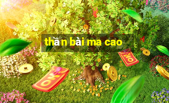 thần bài ma cao