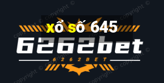 xổ số 645