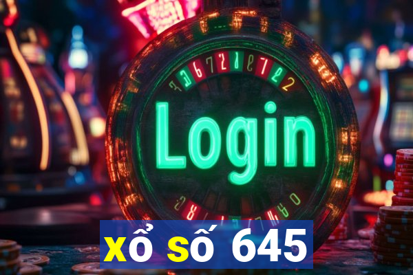 xổ số 645