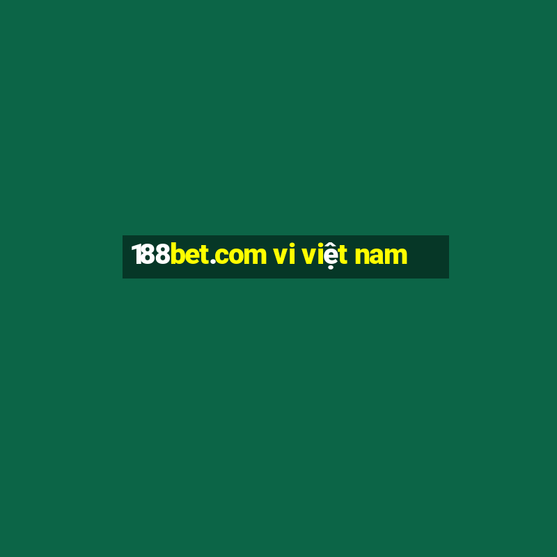 188bet.com vi việt nam