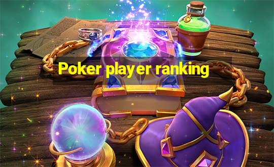 Poker player ranking