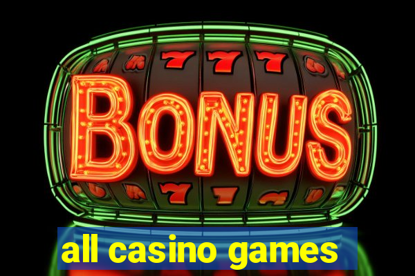 all casino games