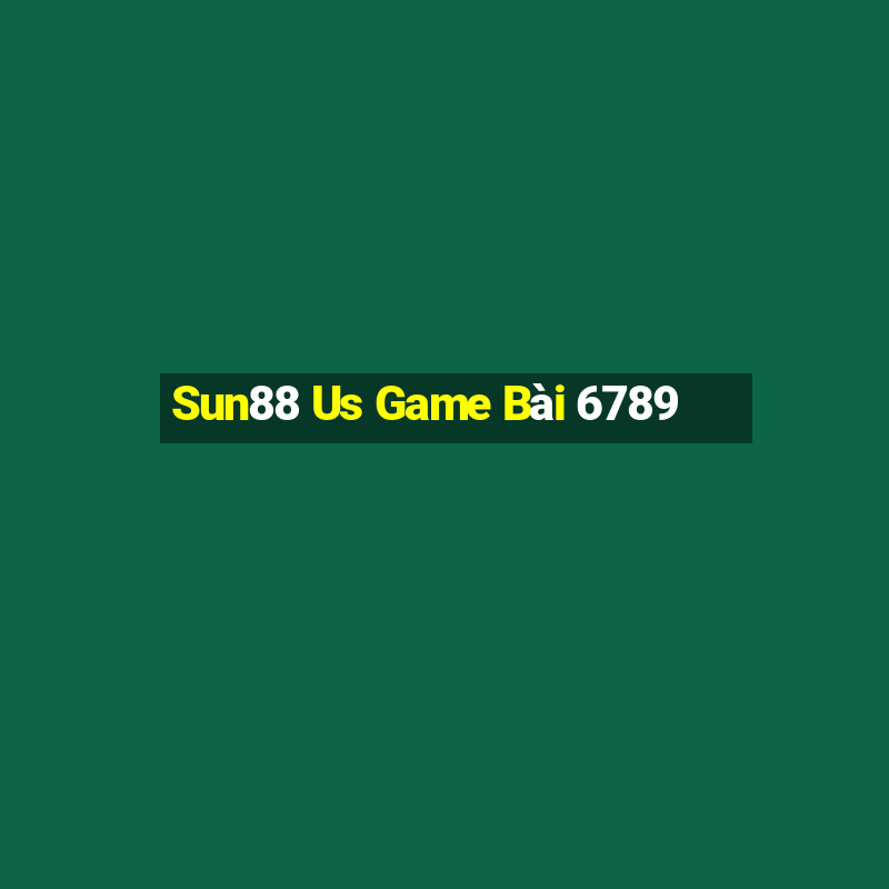 Sun88 Us Game Bài 6789