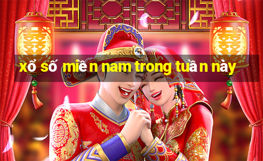 xổ số miền nam trong tuần này