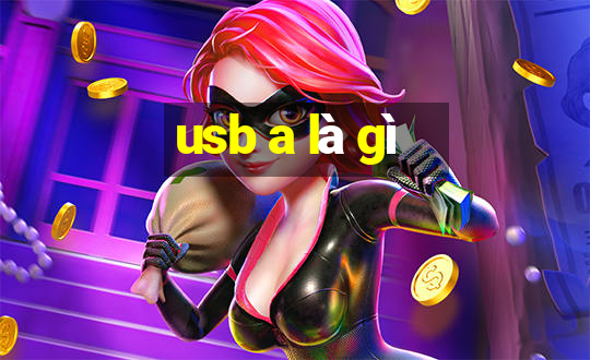 usb a là gì