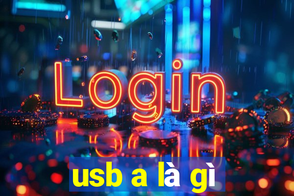 usb a là gì