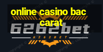 online casino baccarat