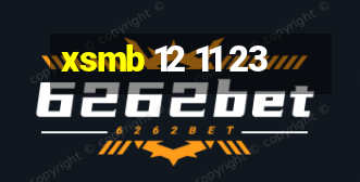 xsmb 12 11 23