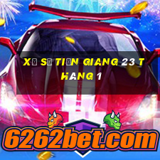 xổ số tiền giang 23 tháng 1