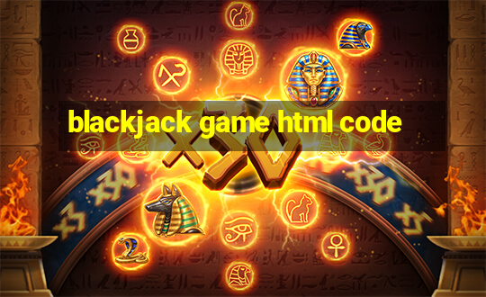 blackjack game html code