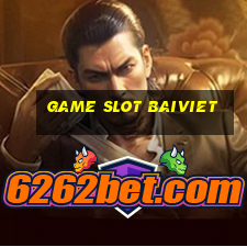 Game Slot Baiviet