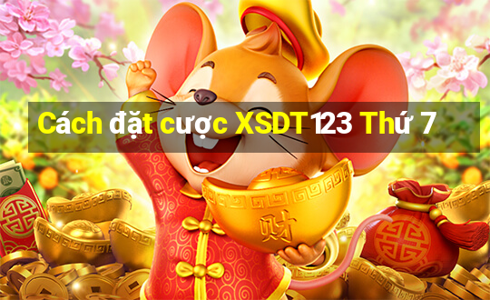 Cách đặt cược XSDT123 Thứ 7