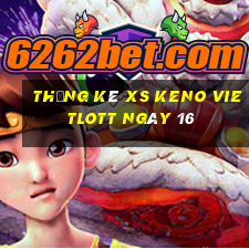 Thống kê XS Keno Vietlott ngày 16