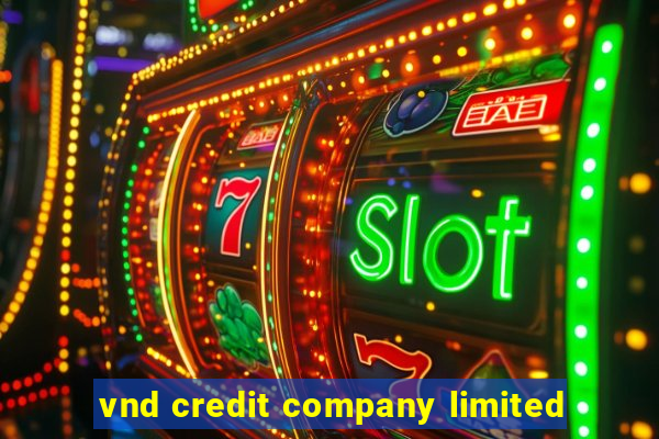 vnd credit company limited