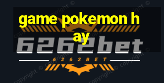 game pokemon hay