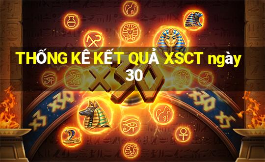 THỐNG KÊ KẾT QUẢ XSCT ngày 30