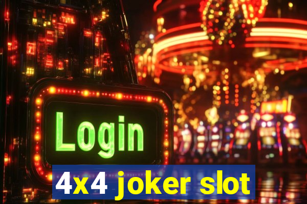 4x4 joker slot