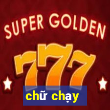 chữ chạy