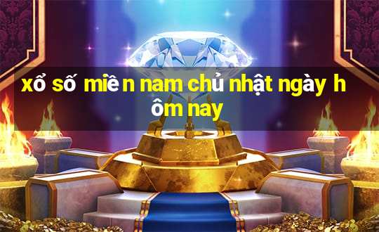 xổ số miền nam chủ nhật ngày hôm nay