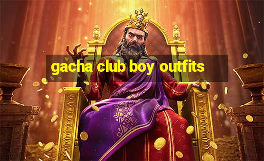 gacha club boy outfits