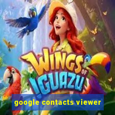 google contacts viewer