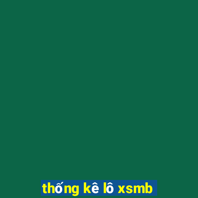 thống kê lô xsmb