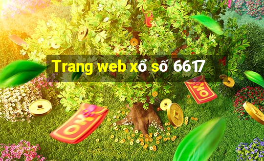 Trang web xổ số 6617