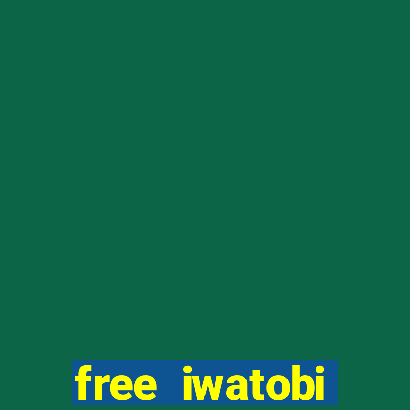 free iwatobi swimming club