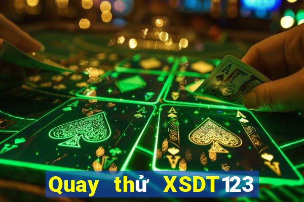 Quay thử XSDT123 Thứ 2