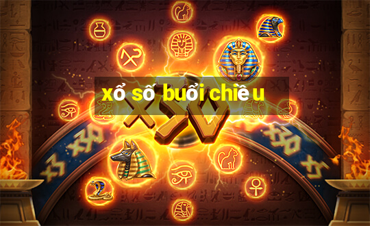 xổ số buổi chiều