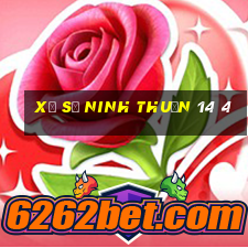 xổ số ninh thuận 14 4