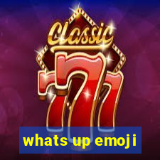 whats up emoji