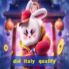 did italy qualify for euro 2024