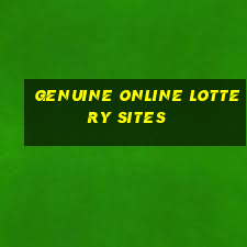 genuine online lottery sites