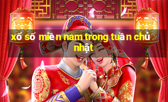 xổ số miền nam trong tuần chủ nhật