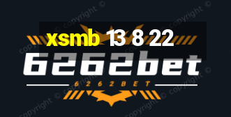 xsmb 13 8 22