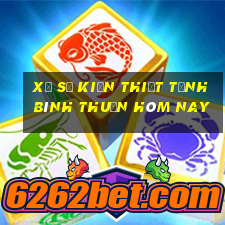 xổ số kiến thiết tỉnh bình thuận hôm nay